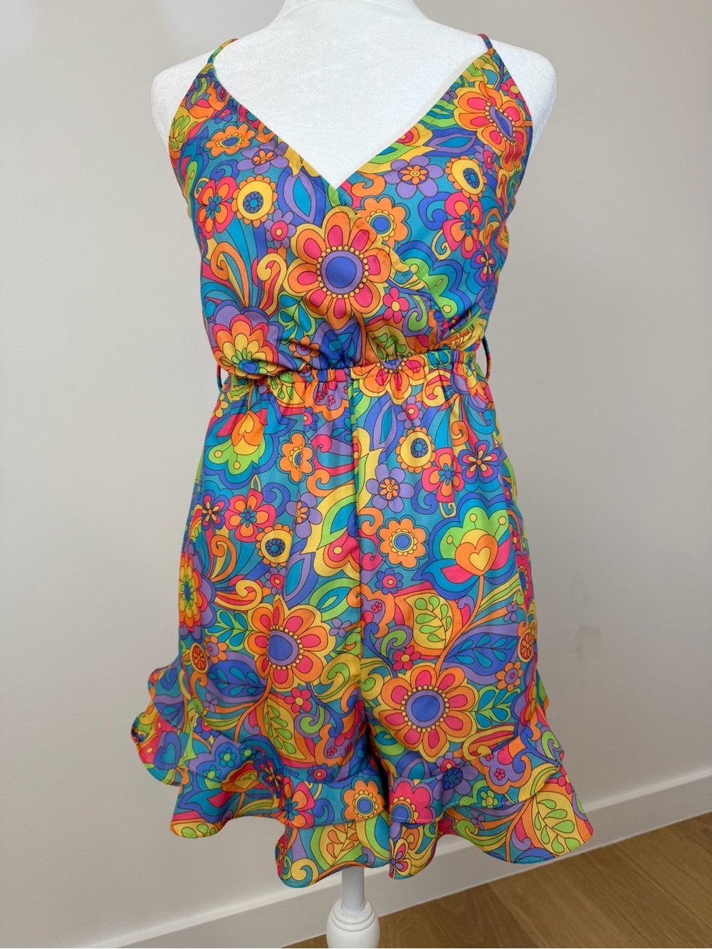 Cider‎ Funky Floral Romper